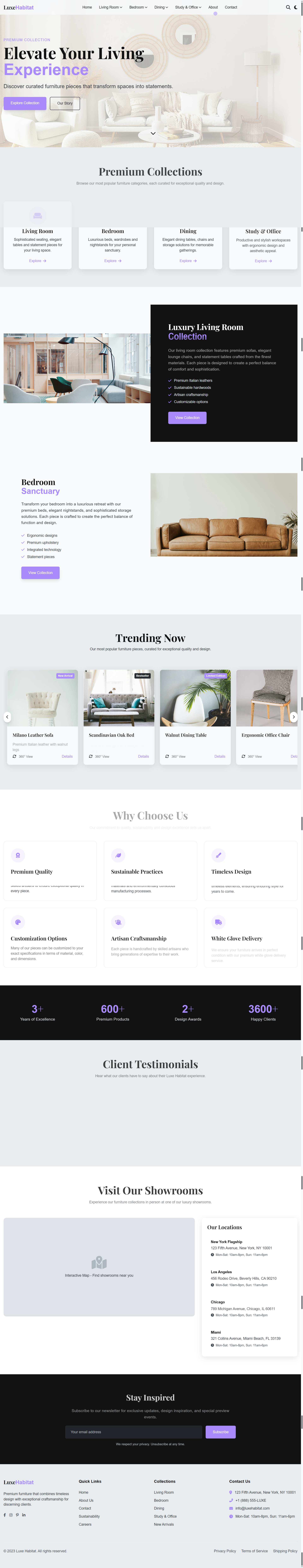 Furniture project preview