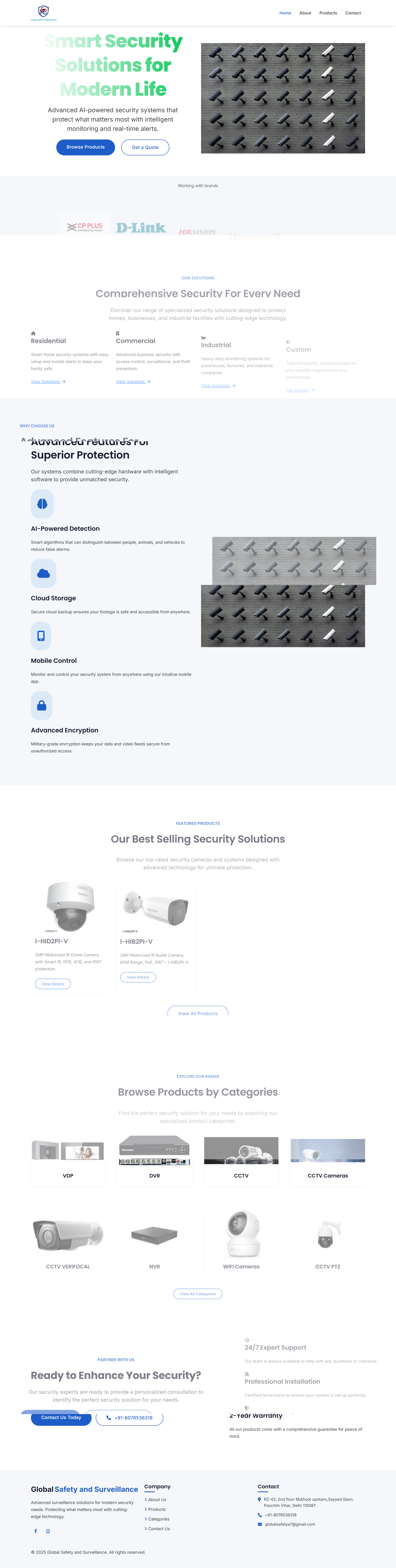 Global Safety and Surveillance project preview